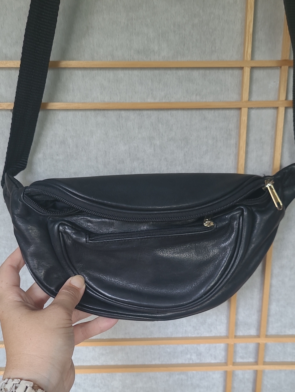 Genuine Leather Boulder Ridge Crossbody Fanny Pack